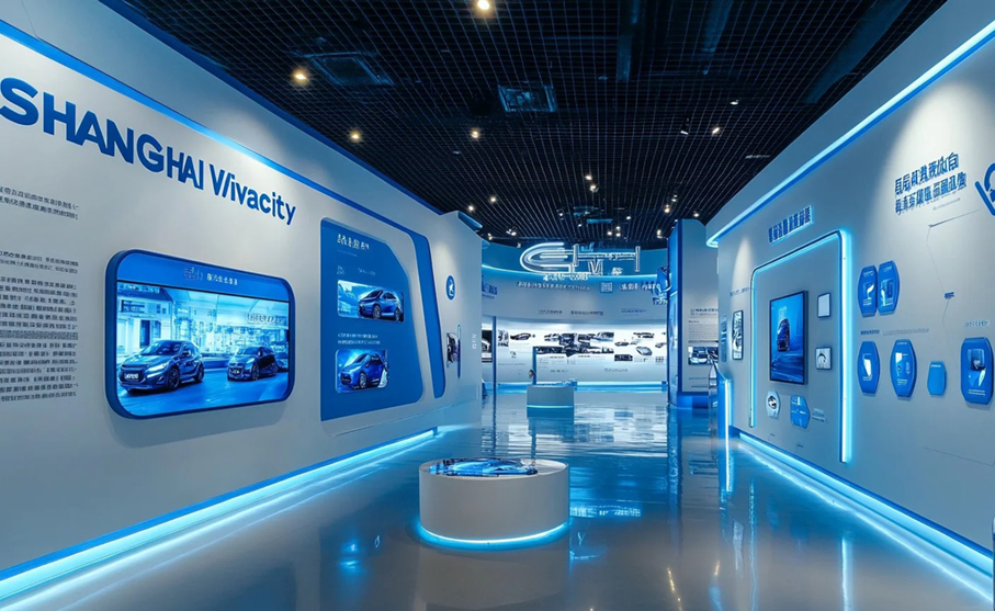 展廳設計科技魅力拉滿！