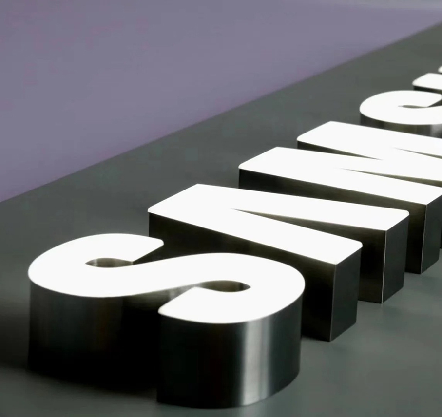 無邊發(fā)光字